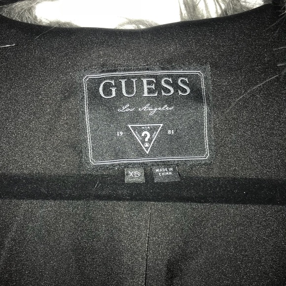 Grey Guess fur coat - Picture 4 of 4